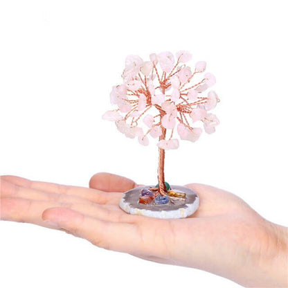 Árvore da Prosperidade em Pedras Naturais - Feng Shui