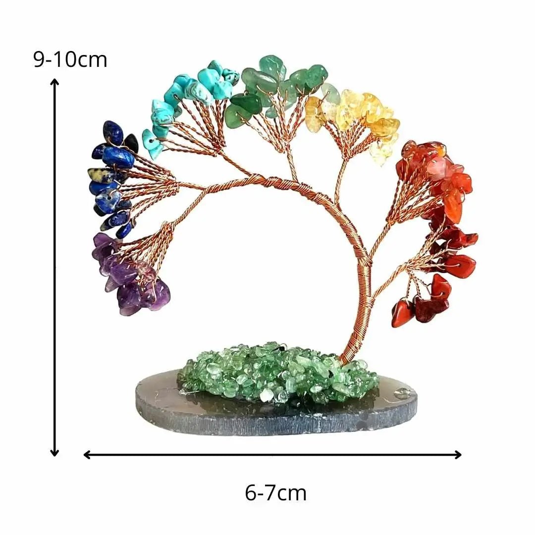 Árvore da Prosperidade em Pedras Naturais - Feng Shui