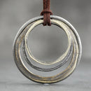 Colar Lassa em Metal Martelado à Mão - Linha Etnias