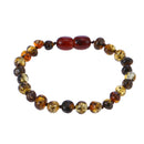 Pulseira em Âmbar Báltico Para Adultos - Musgo