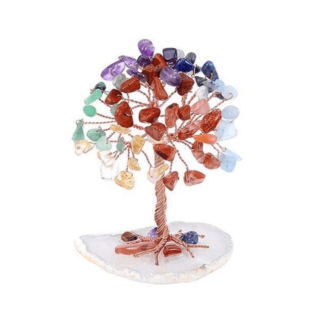Árvore da Prosperidade em Pedras Naturais - Feng Shui