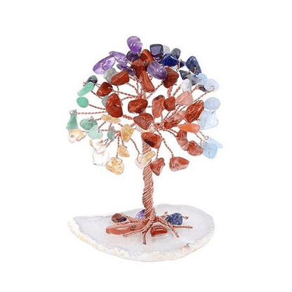 Árvore da Prosperidade em Pedras Naturais - Feng Shui
