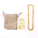 Pulseira em Âmbar Báltico Para Bebês e Crianças - Mel
