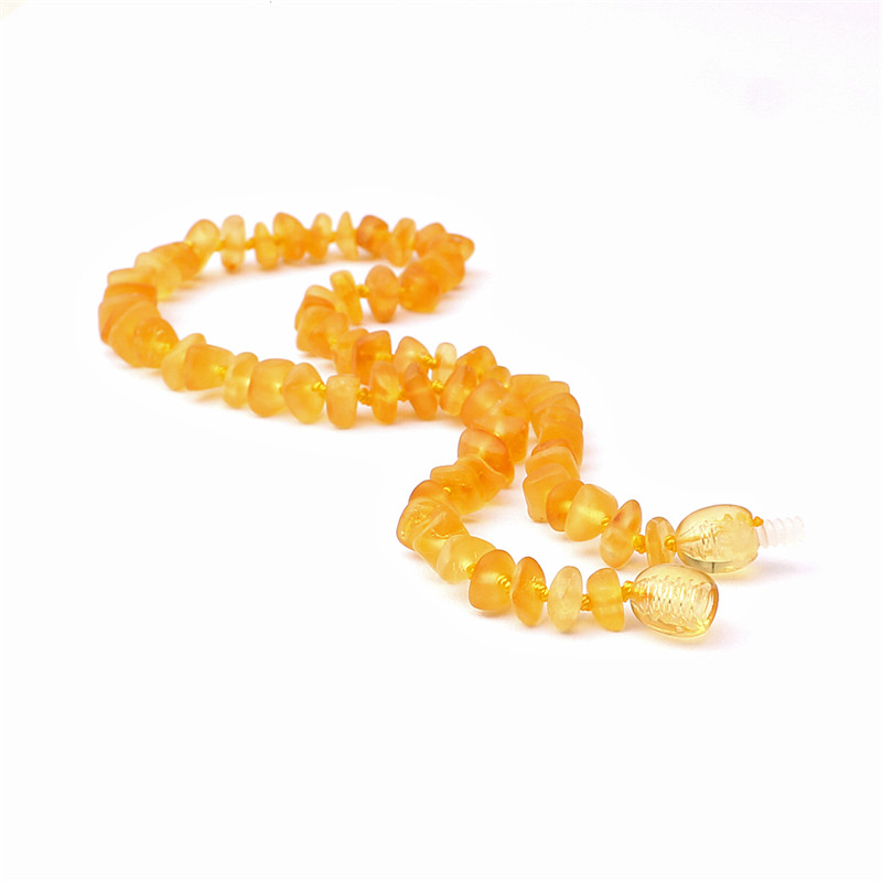 Pulseira em Âmbar Báltico Para Bebês e Crianças - Mel