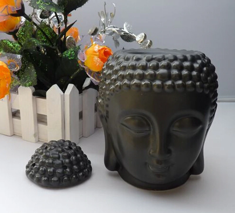 Difusor de Óleos Essenciais Buddha em Cerâmica