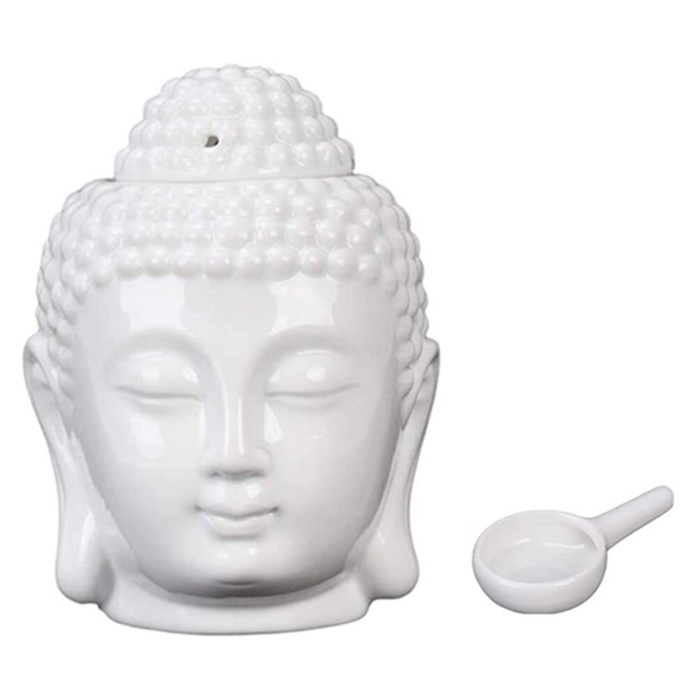 Difusor de Óleos Essenciais Buddha em Cerâmica
