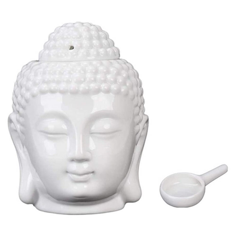 Difusor de Óleos Essenciais Buddha em Cerâmica