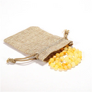 Colar em Âmbar Báltico Para Bebês e Crianças - Mel