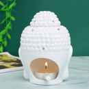 Difusor de Óleos Essenciais Buddha em Cerâmica