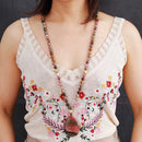 Japamala em Mix de Pedras Jaspe Naturais