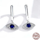 Brinco Olho Grego em Prata 925 Autêntica