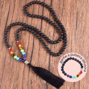 Japamala + Pulseira 7 Chakras 108 Contas - Com Pedras Vulcânicas