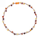 Colar em Âmbar Báltico Para Adultos - Multicolorido