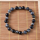 Japamala com 108 Contas em Pedras Naturais Hematita, Onix e Labradorita