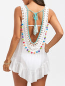 Vestido Saída de Praia de Crochê