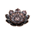 Incensário Lotus Artesanal em Metal