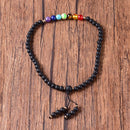 Japamala 7 Chakras - Com Pedras Vulcânicas para Aromaterapia