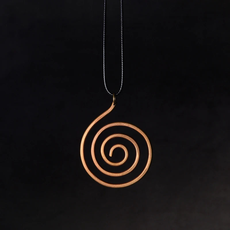 Sarpila - Colar Espiral em Cobre - Linha Nepal