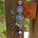 Olho Grego - Sun Catcher Amuleto de Proteção e Boa Sorte 🍀