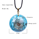 Orgonite Energia com Pedras Turquesa Naturais