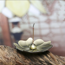 Incensário Flower Artesanal em Metal