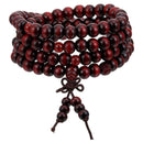 Japamala em Madeira Sândalo com 108 Contas