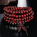 Japamala em Madeira Sândalo com 108 Contas