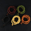 Japamala em Madeira Sândalo com 108 Contas