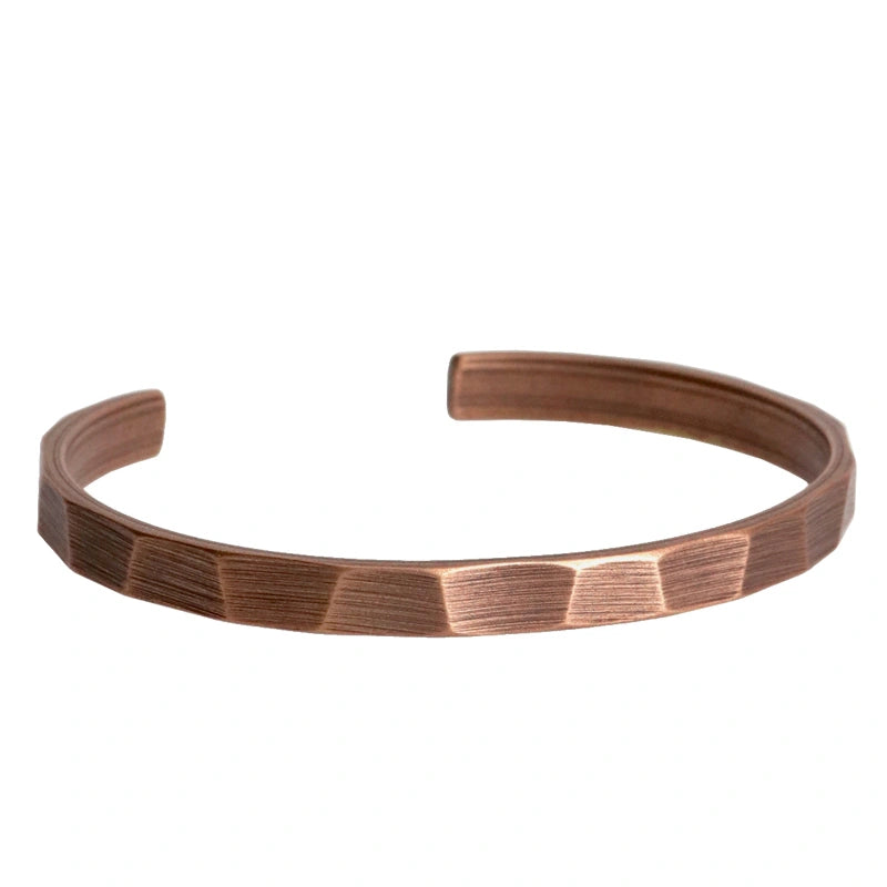 Bracelete Side em Cobre - Linha Nepal