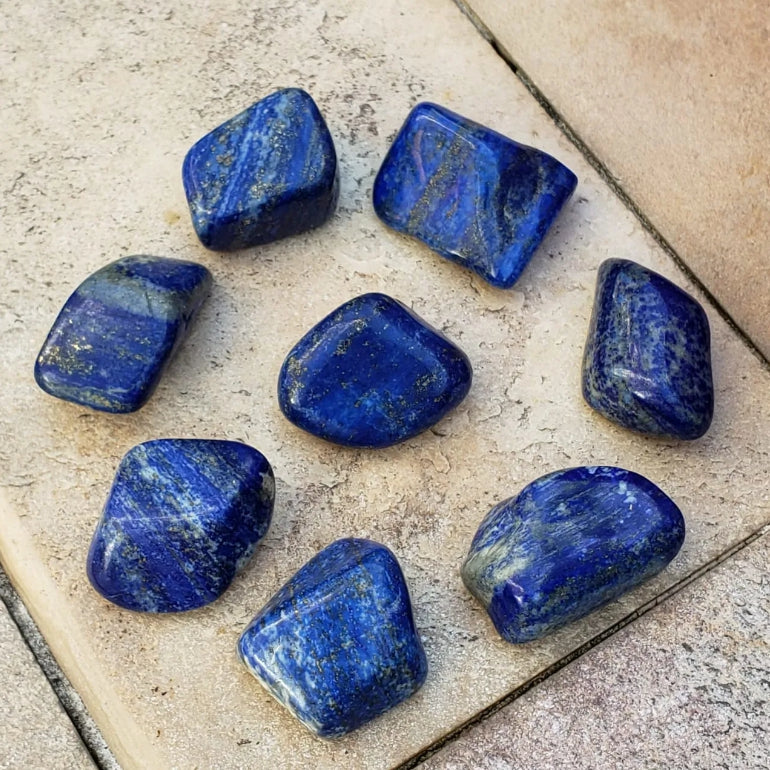 Colar Uni com Pedra Lapis Lazuli